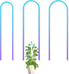3 Pack U-Shaped Colorful Acrylic Plant Trellis by Unknown