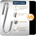 30 Pack 3 Inch S Hooks Heavy Duty Pan Pot Holder Rack Hooks Hanging Hangers S - Image 4