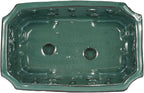 W&W Orchid Pot with Holes and Saucer - Image 4