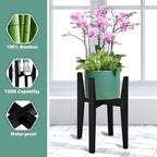 Plant Stand Indoor, Bamboo Plant Shelf, Adjustable Corner Plants Flower Holders - Image 3