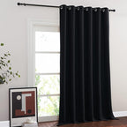 NICETOWN Black Out Living Room Curtain 118 inches Long, Grommet Thermal - Image 2