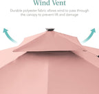 Best Choice Products 10x10ft Cantilever Patio Umbrella w/Base Included - Image 6