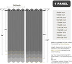 BONZER Outdoor Curtains for Patio Waterproof, Premium Thick Privacy - Image 9