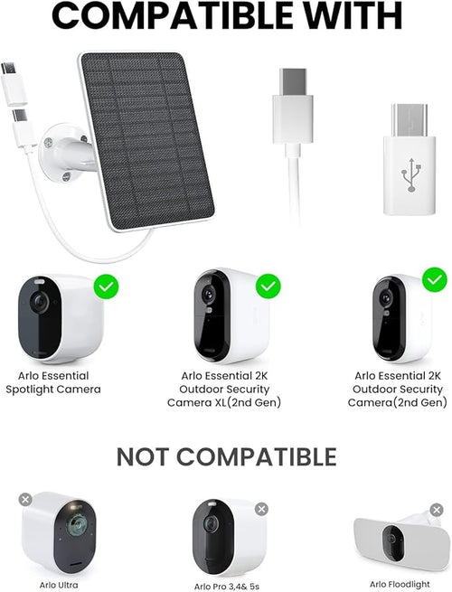 5W Solar Panel Charger Compatible - Image 2