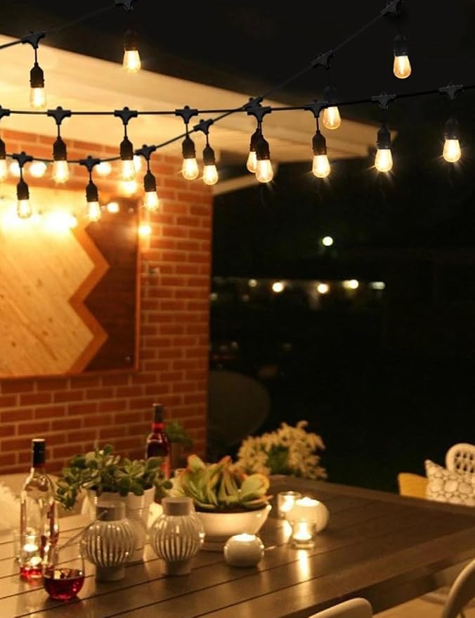 Svater Outdoor Led String Lights 36 FT, Patio Lights - Image 6