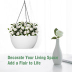 10 inch Hanging Planters for Outdoor Indoor Plants - Image 6