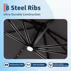 Garvee 10 ft Cantilever Patio Umbrella - Image 5