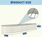 Garvee Galvanized Raised Garden Bed Outdoor, Rust-Resistant Raised Garden Beds - Image 2