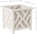 Lattice Design Outdoor Planter Box - Image 2