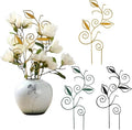 Decorative Metal Plant Trellis for Indoor Potted Plants – Leaf Shape Vine by Unknown