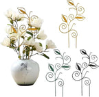 Decorative Metal Plant Trellis for Indoor Potted Plants – Leaf Shape Vine by Unknown