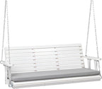 VINGLI Heavy Duty 880 LBS Patio Wooden Porch Swing Outdoor by VINGLI