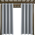 Waterproof Outdoor Curtain W52 x L84 - Image 9