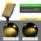 T-SUN Solar Spotlights Outdoor Waterproof, Solar Landscape Spotlights, Solar - Image 2