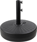 50LBS Round Umbrella Base Water Filled by Roixeeds