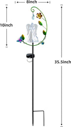 Solar Angel Light for Cemetery Decor - Image 7