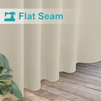 NICETOWN 2 Pieces Outdoor Curtainss Waterproof - Image 7
