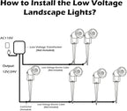 Low Voltage Landscape Lights Outdoor: 7W 700LM LED Landscape Lighting - Image 7