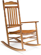 VINGLI Wooden Rocking Chair, Outdoor Chair by VINGLI