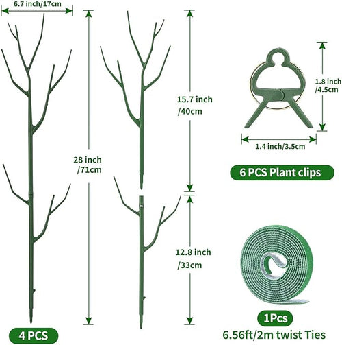 4 Pack Plant Support Stakes, Plant Stakes - Image 2
