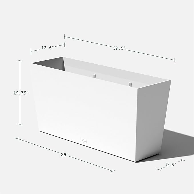 Veradek Pure Series Midori Trough Planter - Image 3