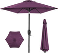 Best Choice Products 7.5ft Heavy-Duty Round Outdoor Market Table Patio Umbrella by BestChoiceProducts
