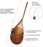 Handmade 100% Thai Bamboo 6 Inch Signature Super Sanctuary SIAM Orchid Hanging - Image 8