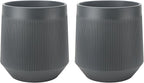 Plant Pots，Set of 2 Plastic Large Pots by Unknown