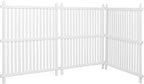 VEVOR 3 Panels Outdoor Privacy Screen, 36 x 45 in Air Conditioner Fence - Image 9