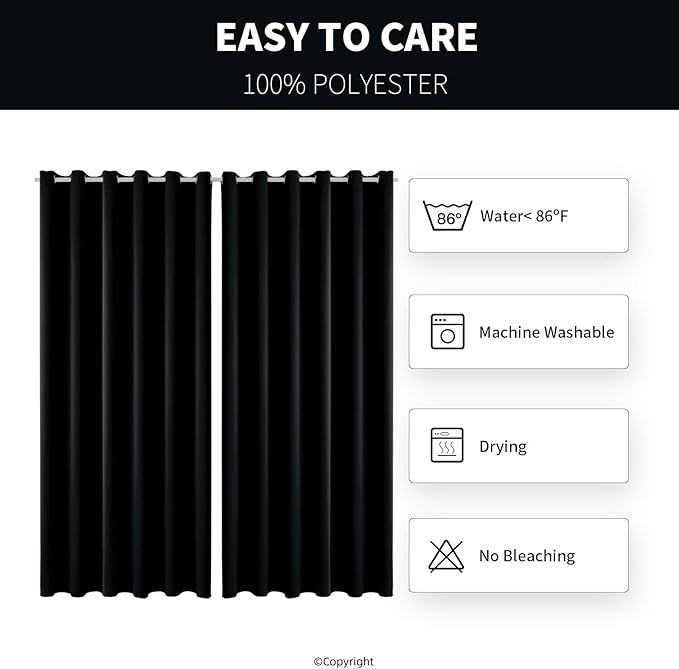 Outdoor Indoor Curtains W84 x L84 - Image 6