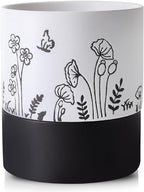 Nihow Self Watering Plant Pot: 6 Inch Ceramic Planter by Nihow