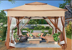 COBIZI 11x11 Pop Up Gazebo Canopy Tent Easy Up Outdoor Gazebo Waterproof - Image 2