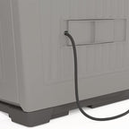 Suncast 130-Gallon Backyard Oasis Basic Unit Lockable Outdoor Storage Cabinet - Image 5