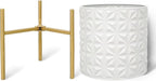 ARNIS Modern Planter Pots, Decorative Planters, Metal Pots - Image 9