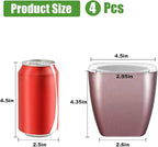 4 Pack Self Watering Pots 4-inch Decorative Flower Planters - Image 4
