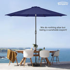 Tempera Patio Market Outdoor Table Umbrella - Image 7