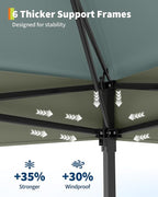Canopy Tent 13x13 ft, Pop Up Gazebo One-Push Setup - Image 6