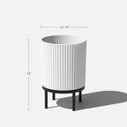 Veradek Demi Series Round Planter w/Stand - Image 2