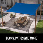 GORILLA GRIP Heavy Duty Sun Shade, UV Protection Fade Tear and Rust Resistant - Image 7