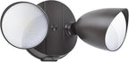 LUTEC 3500 Lumen 32 Watt 28 LED Dual-Head Floodlight Outdoor, Full Metal Design by LUTEC