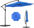 NEWBULIG 10FT Patio Umbrella, Offset Cantilever Outdoor Patio Table Umbrella by NEWBULIG
