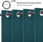 PureFit Outdoor Curtains for Patio Waterproof Weatherproof, UV Resistant - Image 4
