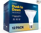 Sunco 12 Pack LED PAR30 Dusk to Dawn Light Bulb by SuncoLighting