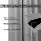 NICETOWN Patio Outdoor Curtain Waterproof Extra Wide and Long, Rustproof - Image 5