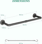 Plant Haning Rod, 2 Pack Hanging Planters - Image 5