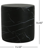 Christopher Knight Home Outdoor Round Side Table, Patio Garden Stool End Coffee - Image 2