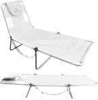 Ostrich 72 by 22 Inch Versatile Chaise Lounge Portable Reclining Lounger by OstrichProducts