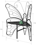 Butterfly Shaped Outdoor Bench, Butterfly Chair Butterfly Bench Outdoor - Image 3