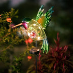 DREAMYSOUL Outdoor Solar Garden Lights, Hummingbird Solar Lights - Image 5