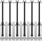 6 Pack String Light Poles, 5Ft Light Poles by Mutovlin